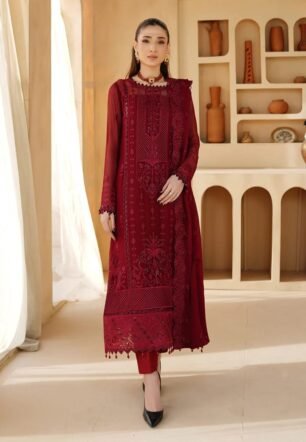 Maryams -Afsaneh Collection (Color Red)