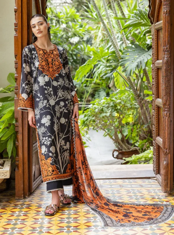 Efra Zainab Chottani - Tahra Lawn 25 Vol 2 - Image 2