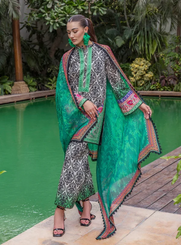 Tia Zainab Chottani - Tahra Lawn 25 Vol 2 - Image 4