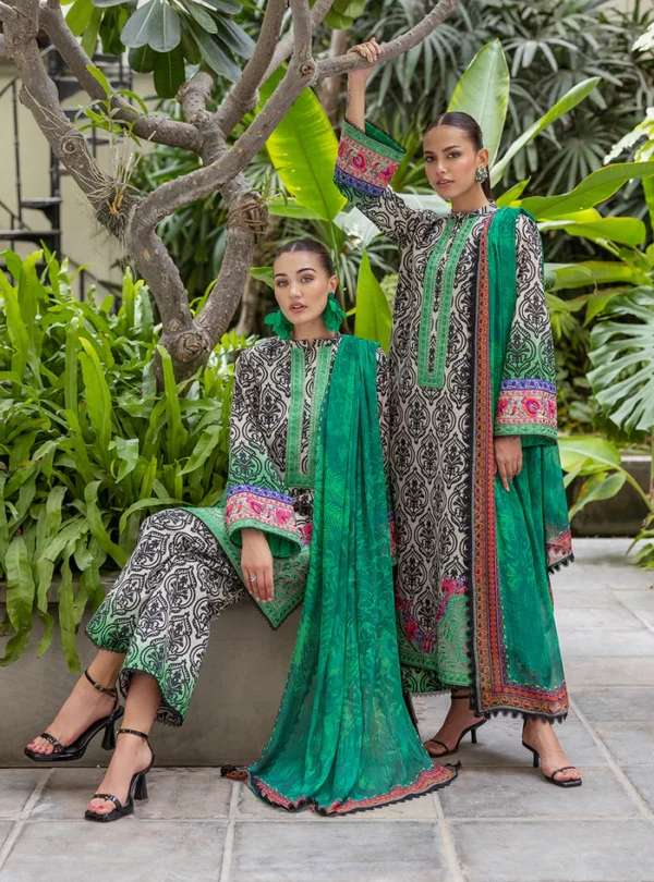 Tia Zainab Chottani - Tahra Lawn 25 Vol 2 - Image 2
